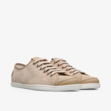 Camper Beige Sneakers Womens - Uno Online Ireland | IDESH9523